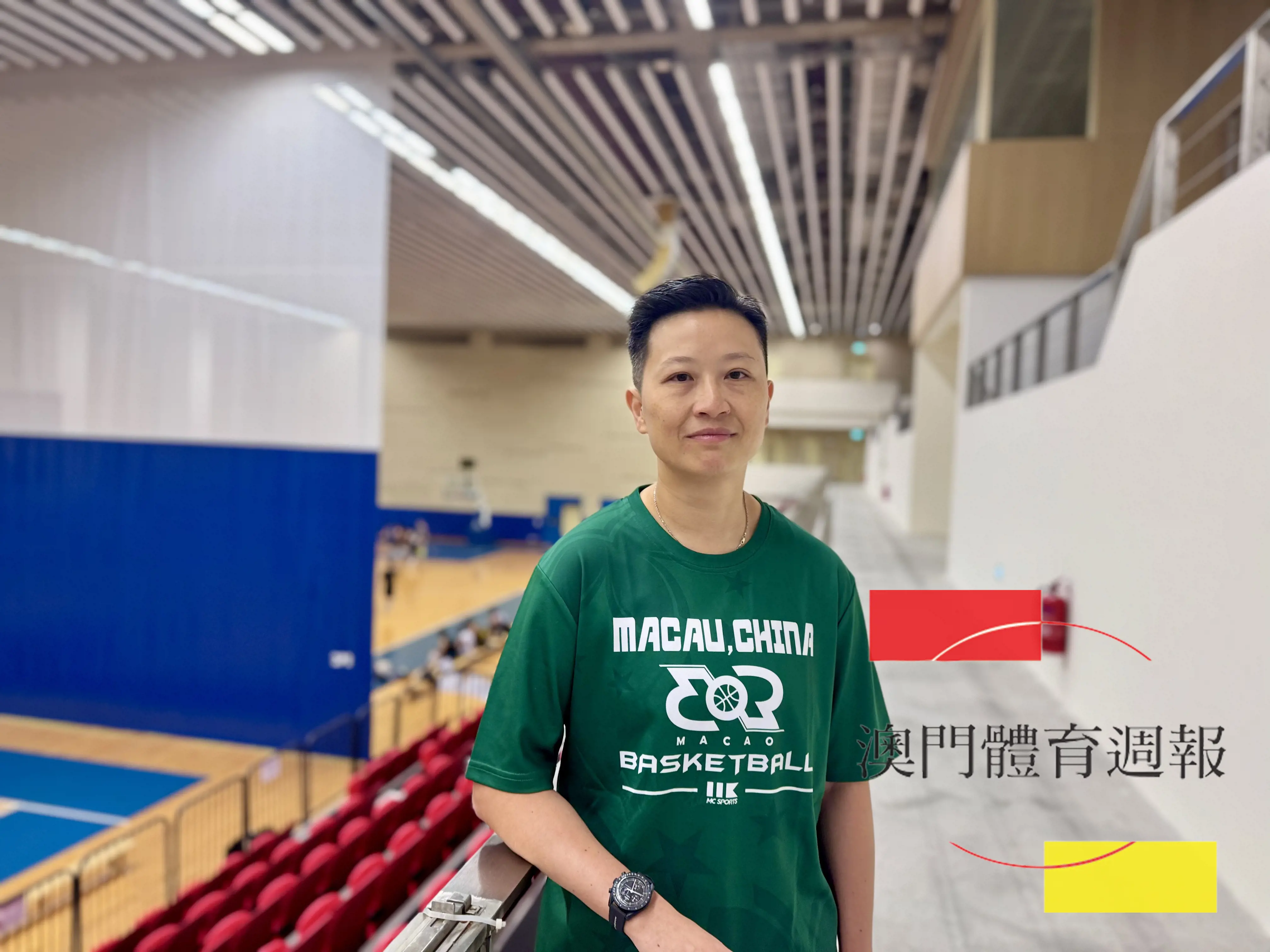 B1 周曉彤期望球員能放下包袱，打好自身水平。.jpeg